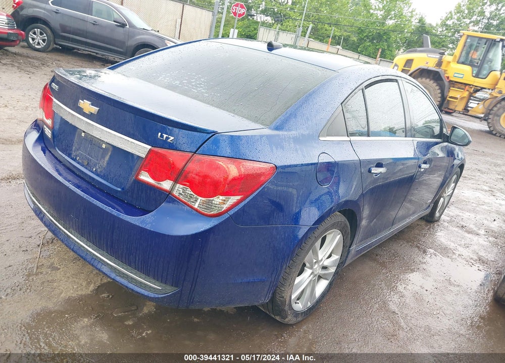 2013 CHEVROLET CRUZE LTZ VIN: 1G1PG5SB2D7252554