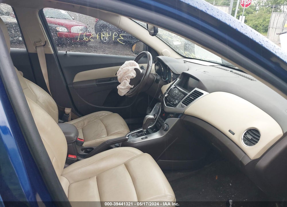 2013 CHEVROLET CRUZE LTZ VIN: 1G1PG5SB2D7252554