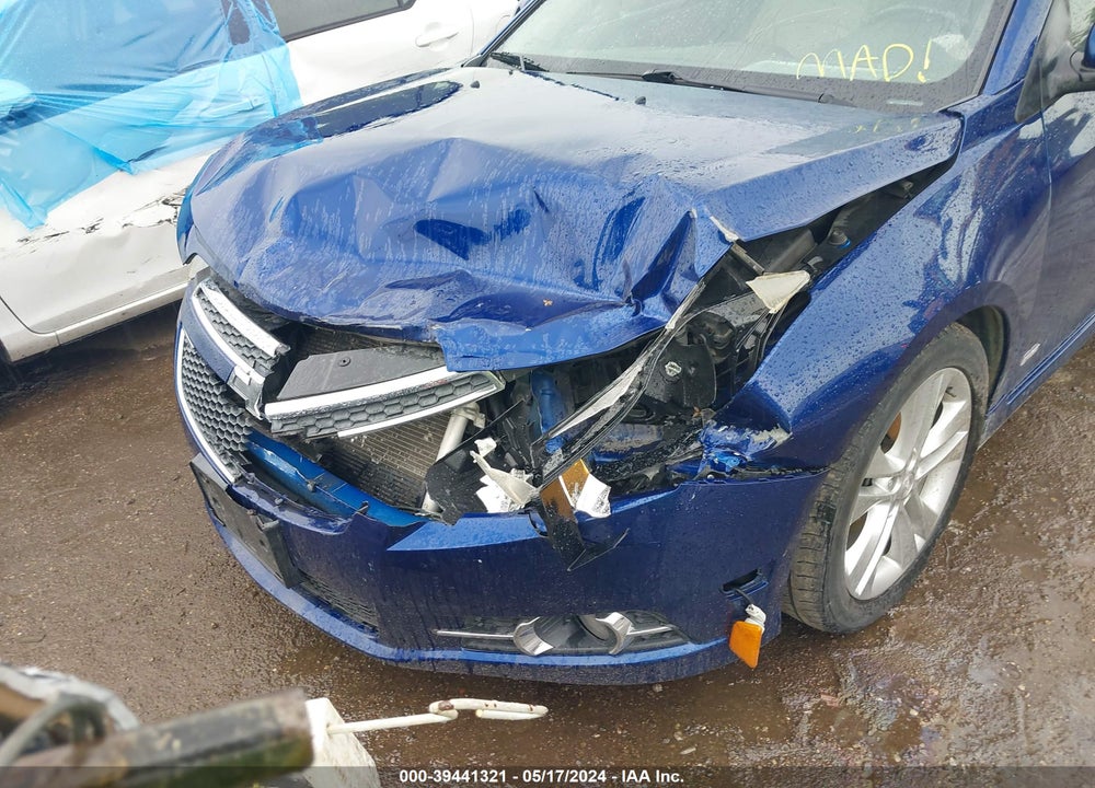 2013 CHEVROLET CRUZE LTZ VIN: 1G1PG5SB2D7252554