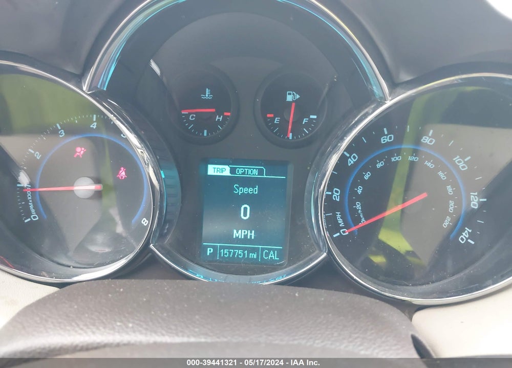 2013 CHEVROLET CRUZE LTZ VIN: 1G1PG5SB2D7252554