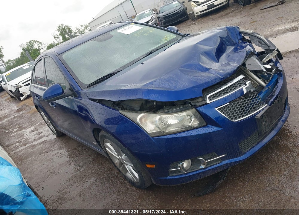 2013 CHEVROLET CRUZE LTZ VIN: 1G1PG5SB2D7252554