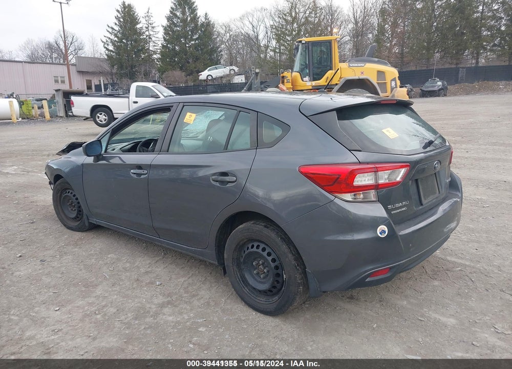 2018 SUBARU IMPREZA 2.0I VIN: 4S3GTAA66J3736763