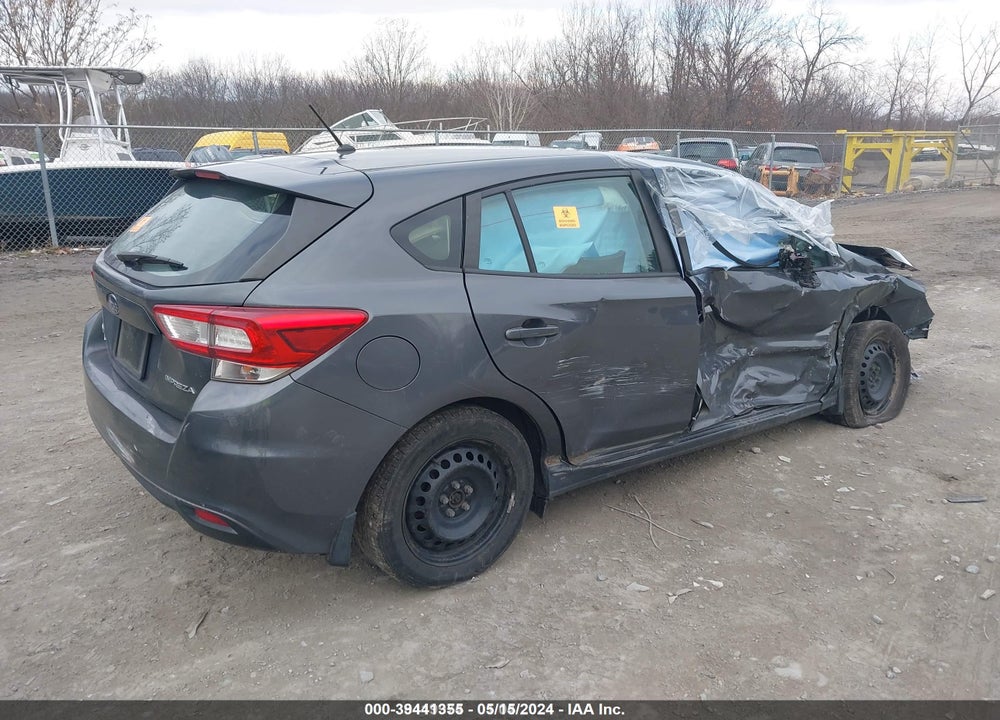 2018 SUBARU IMPREZA 2.0I VIN: 4S3GTAA66J3736763