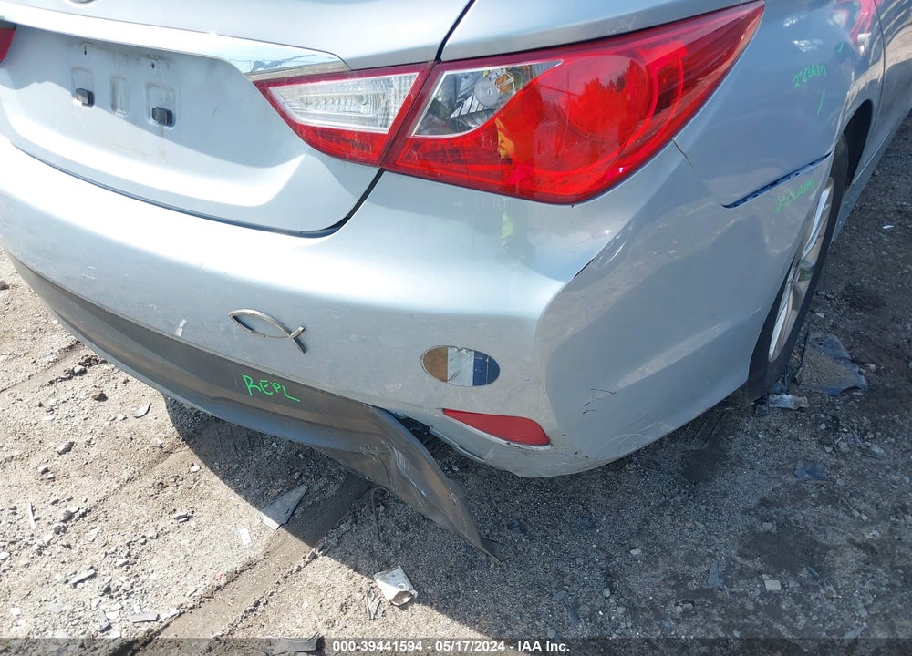 2014 HYUNDAI SONATA GLS VIN: 5NPEB4AC0EH908555