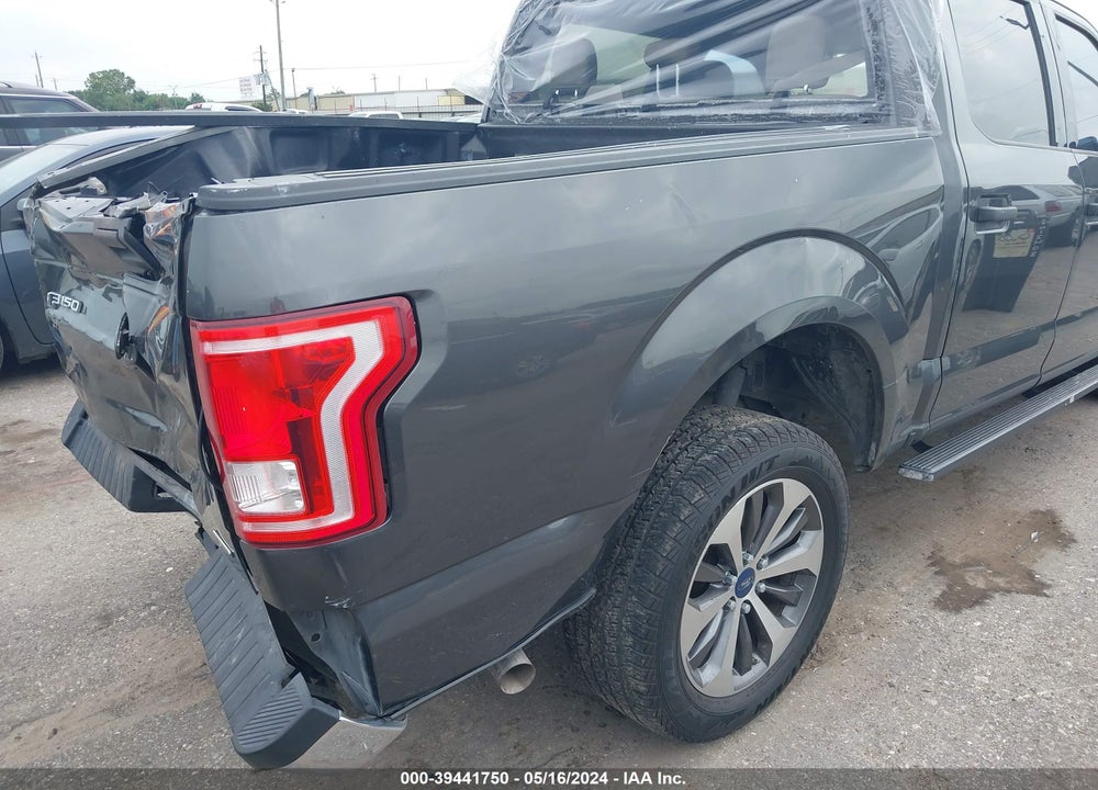 2016 FORD F-150 XLT VIN: 1FTEW1C82GFA16381