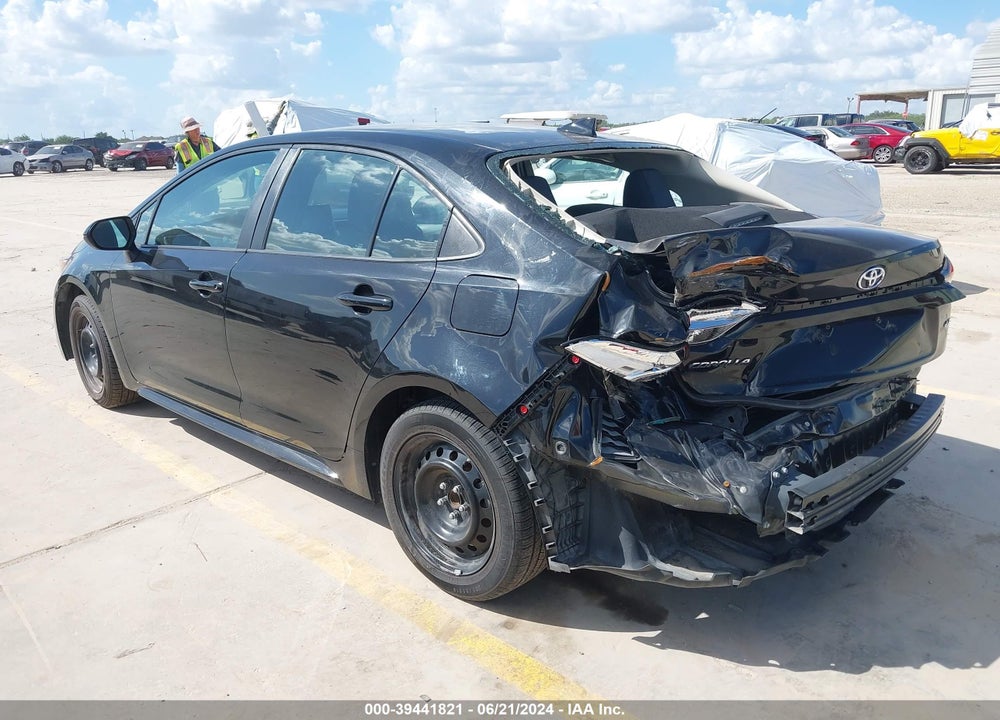 2021 TOYOTA COROLLA LE VIN: 5YFEPMAE2MP205849