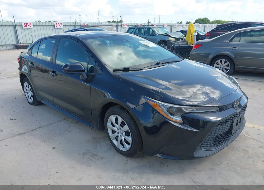 2021 TOYOTA COROLLA LE VIN: 5YFEPMAE2MP205849