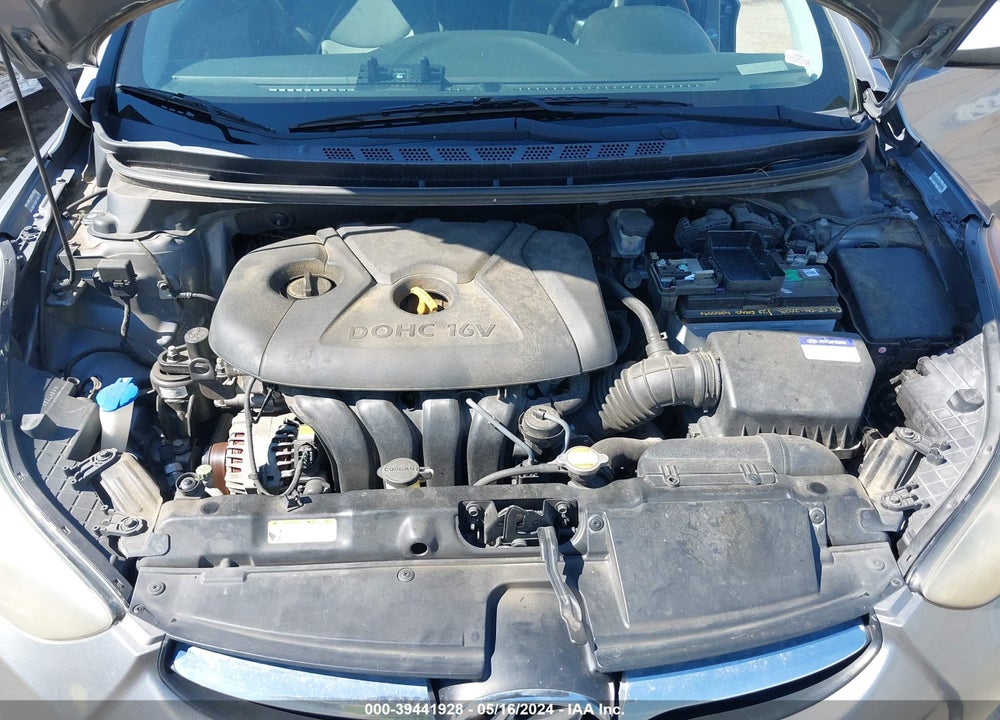 2011 HYUNDAI ELANTRA GLS (ULSAN PLANT) VIN: KMHDH4AEXBU150376
