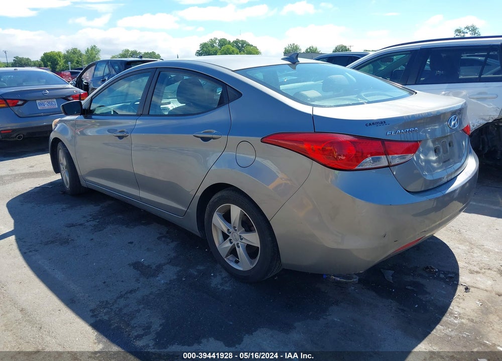 2011 HYUNDAI ELANTRA GLS (ULSAN PLANT) VIN: KMHDH4AEXBU150376