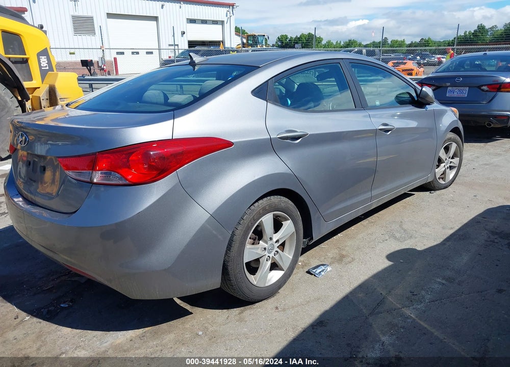 2011 HYUNDAI ELANTRA GLS (ULSAN PLANT) VIN: KMHDH4AEXBU150376