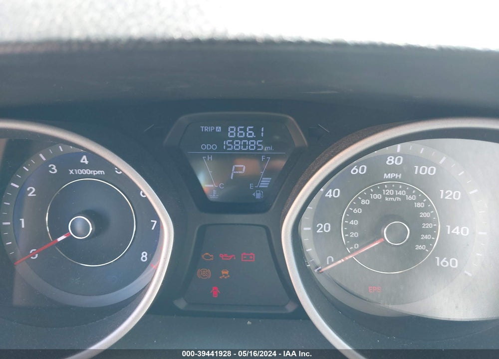 2011 HYUNDAI ELANTRA GLS (ULSAN PLANT) VIN: KMHDH4AEXBU150376
