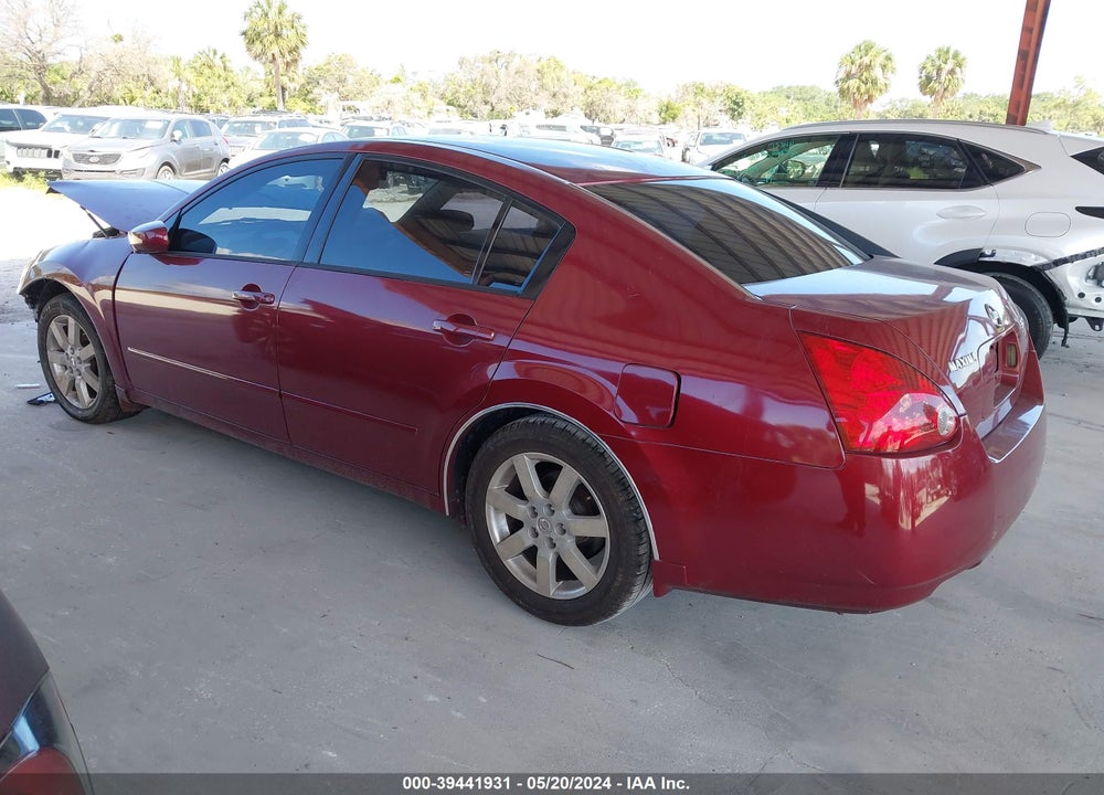 2006 NISSAN MAXIMA 3.5 SL VIN: 1N4BA41E86C841407