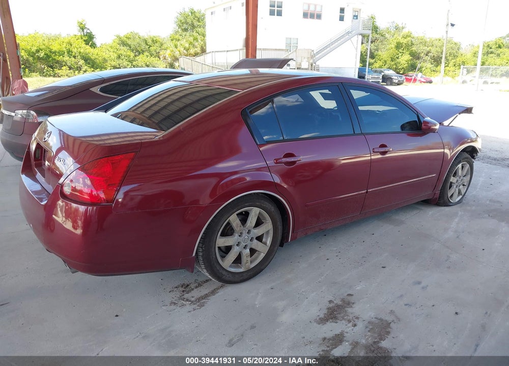 2006 NISSAN MAXIMA 3.5 SL VIN: 1N4BA41E86C841407