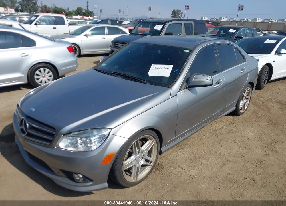 2008 MERCEDES-BENZ C 350 SPORT VIN: WDDGF56X18R038414