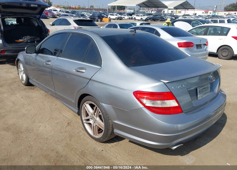 2008 MERCEDES-BENZ C 350 SPORT VIN: WDDGF56X18R038414