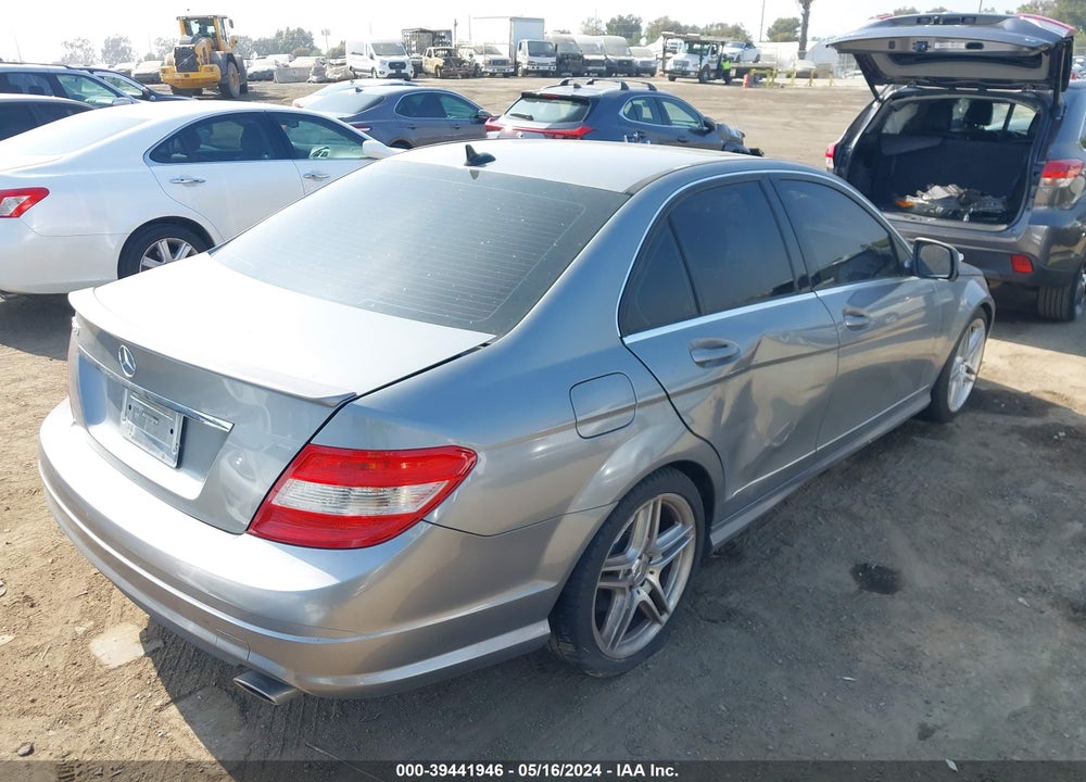 2008 MERCEDES-BENZ C 350 SPORT VIN: WDDGF56X18R038414