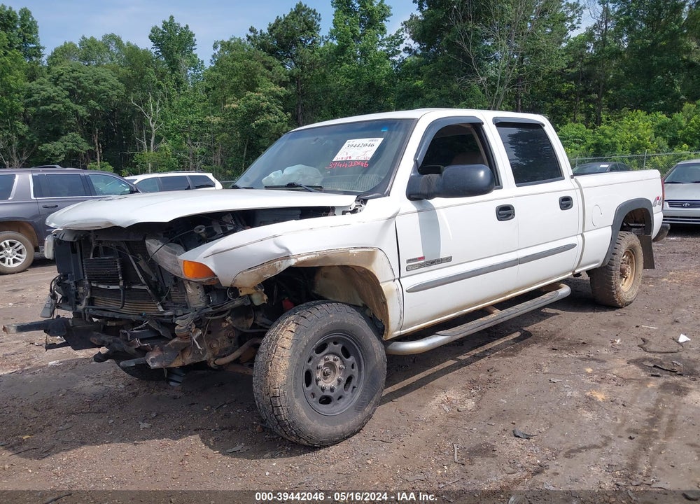 2004 GMC SIERRA 2500HD SLE VIN: 1GTHK23204F217296