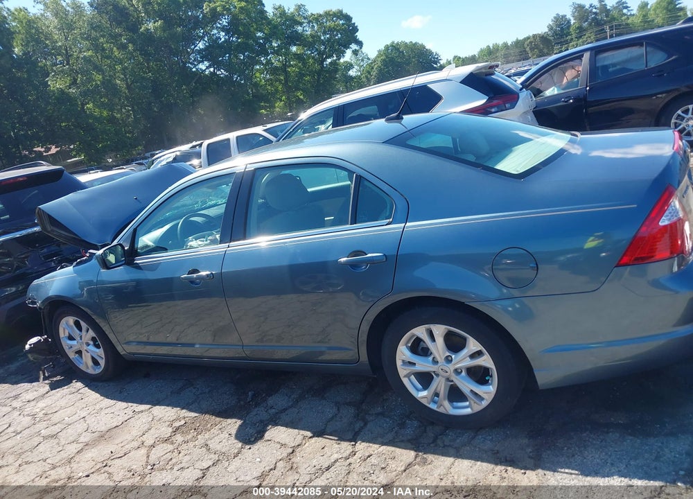 2012 FORD FUSION SE VIN: 3FAHP0HA1CR209530
