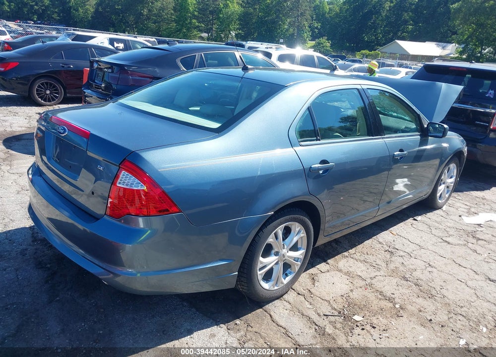 2012 FORD FUSION SE VIN: 3FAHP0HA1CR209530