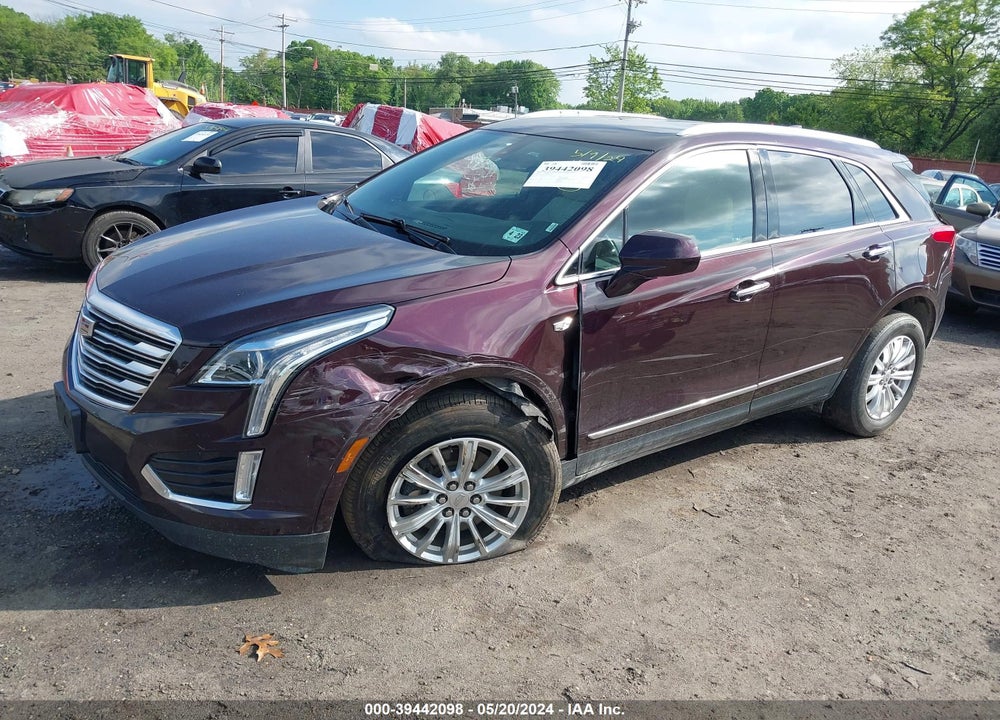 2018 CADILLAC XT5 STANDARD VIN: 1GYKNBRS7JZ222147