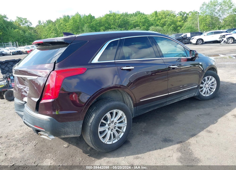 2018 CADILLAC XT5 STANDARD VIN: 1GYKNBRS7JZ222147