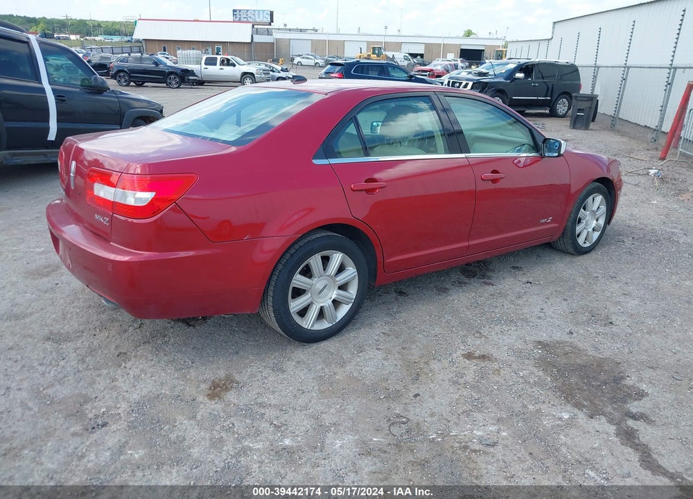 2009 LINCOLN MKZ VIN: 3LNHM26T29R608566