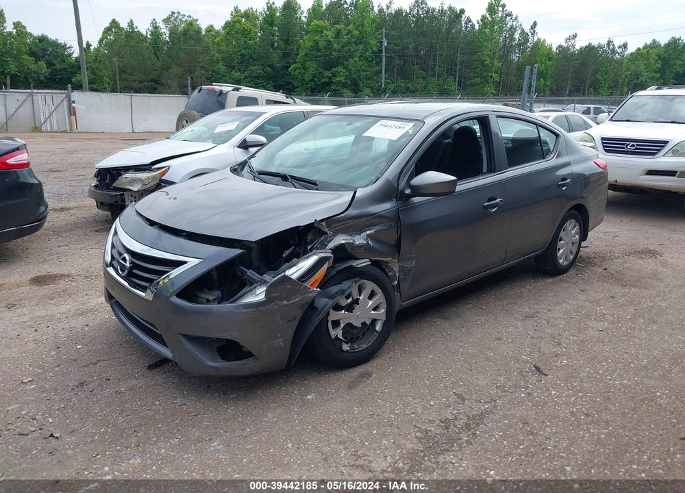 2017 NISSAN VERSA 1.6 S+ VIN: 3N1CN7APXHL884050