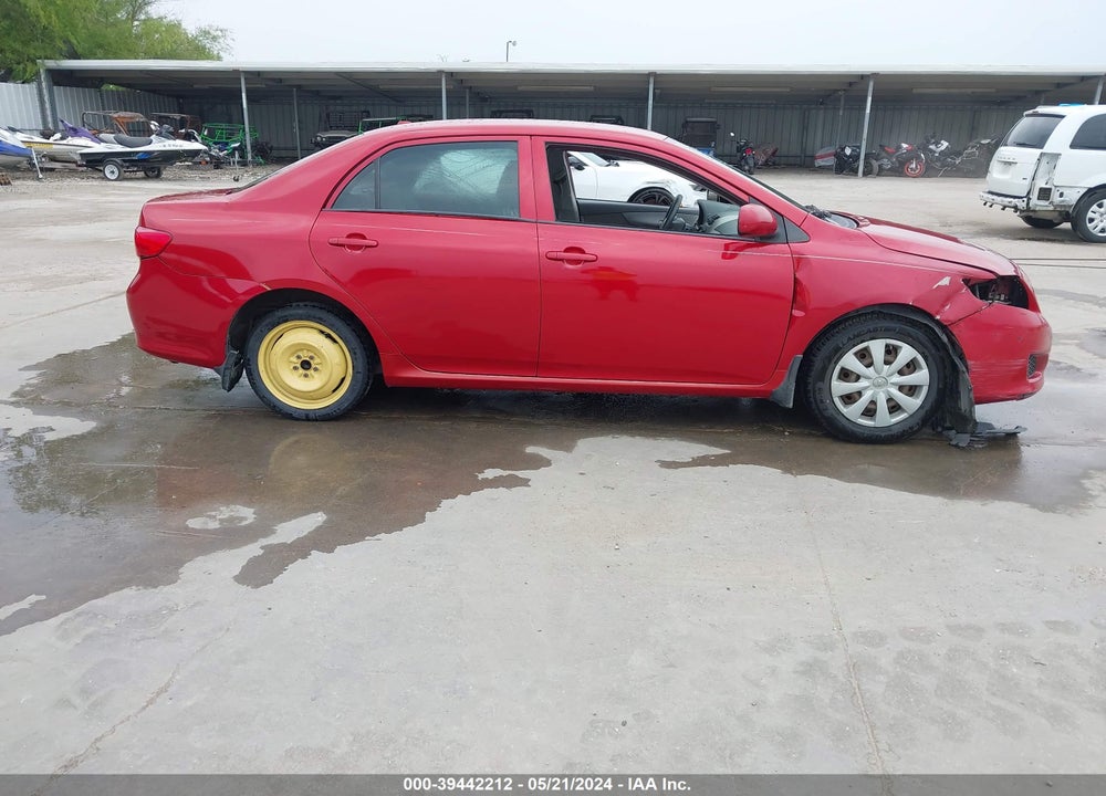 2009 TOYOTA COROLLA LE VIN: JTDBL40E09J020131