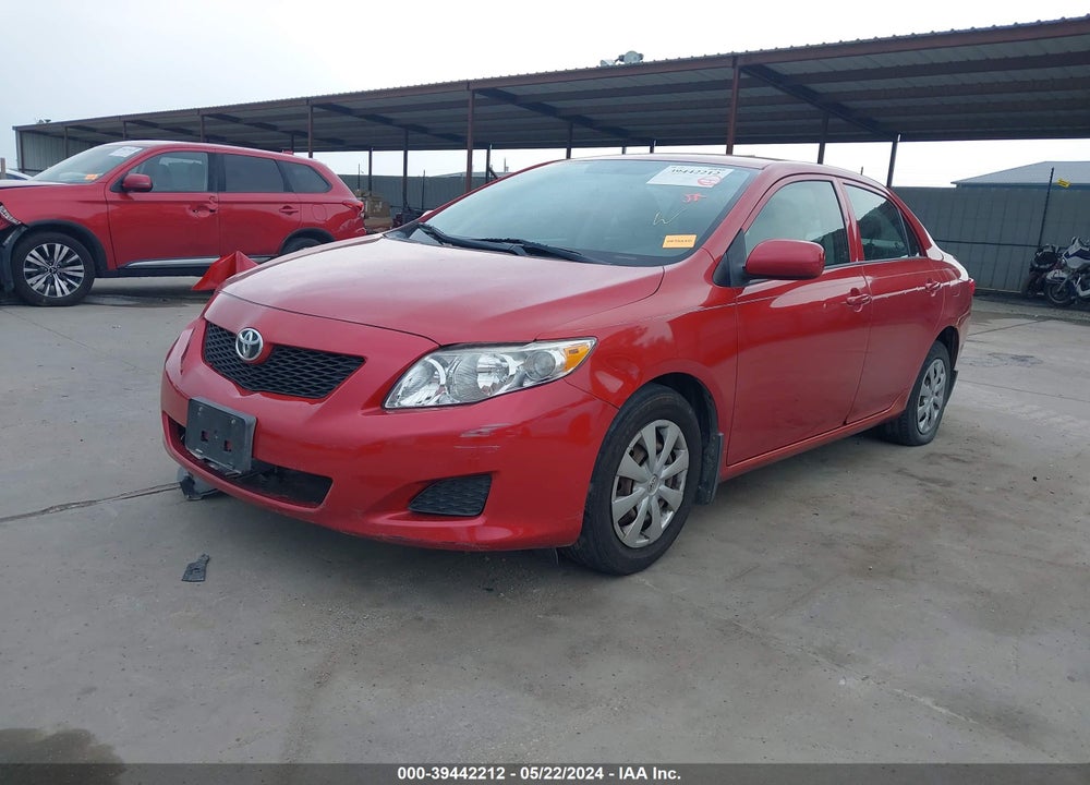 2009 TOYOTA COROLLA LE VIN: JTDBL40E09J020131
