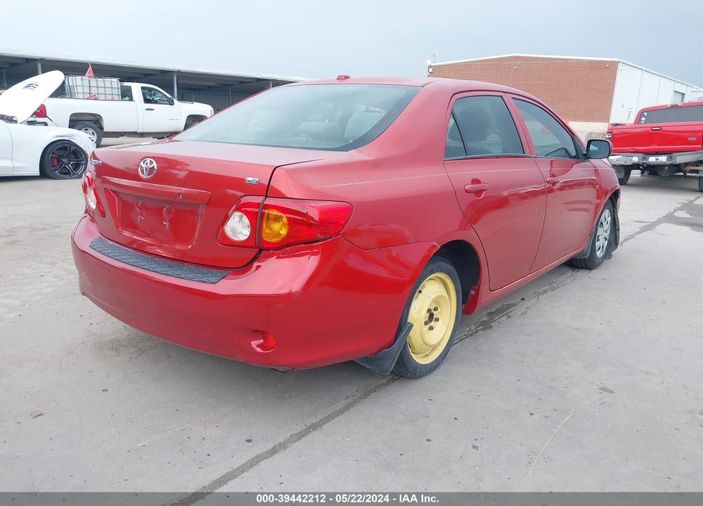 2009 TOYOTA COROLLA LE VIN: JTDBL40E09J020131
