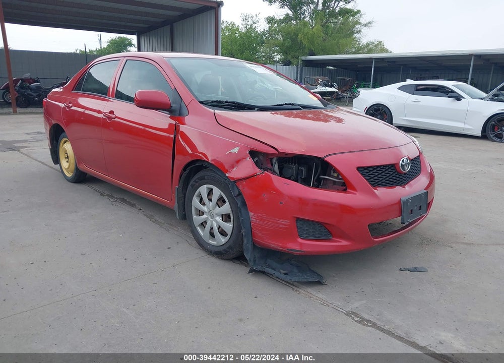 2009 TOYOTA COROLLA LE VIN: JTDBL40E09J020131