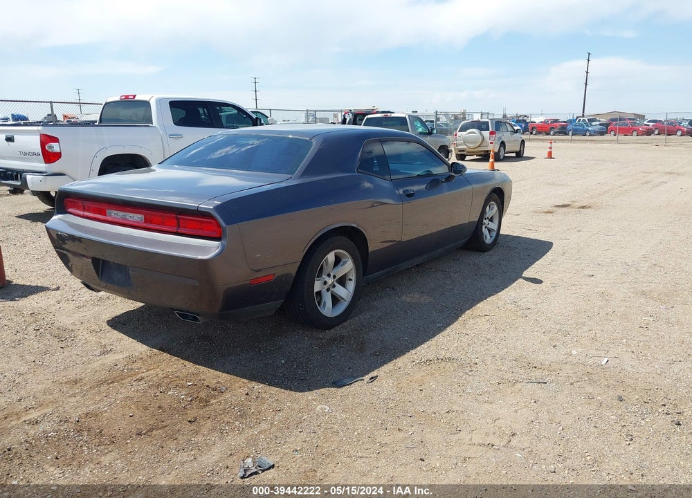 2014 DODGE CHALLENGER SXT VIN: 2C3CDYAG3EH250951