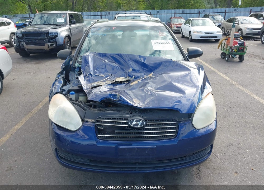 2009 HYUNDAI ACCENT VIN: KMHCM46C89U313907