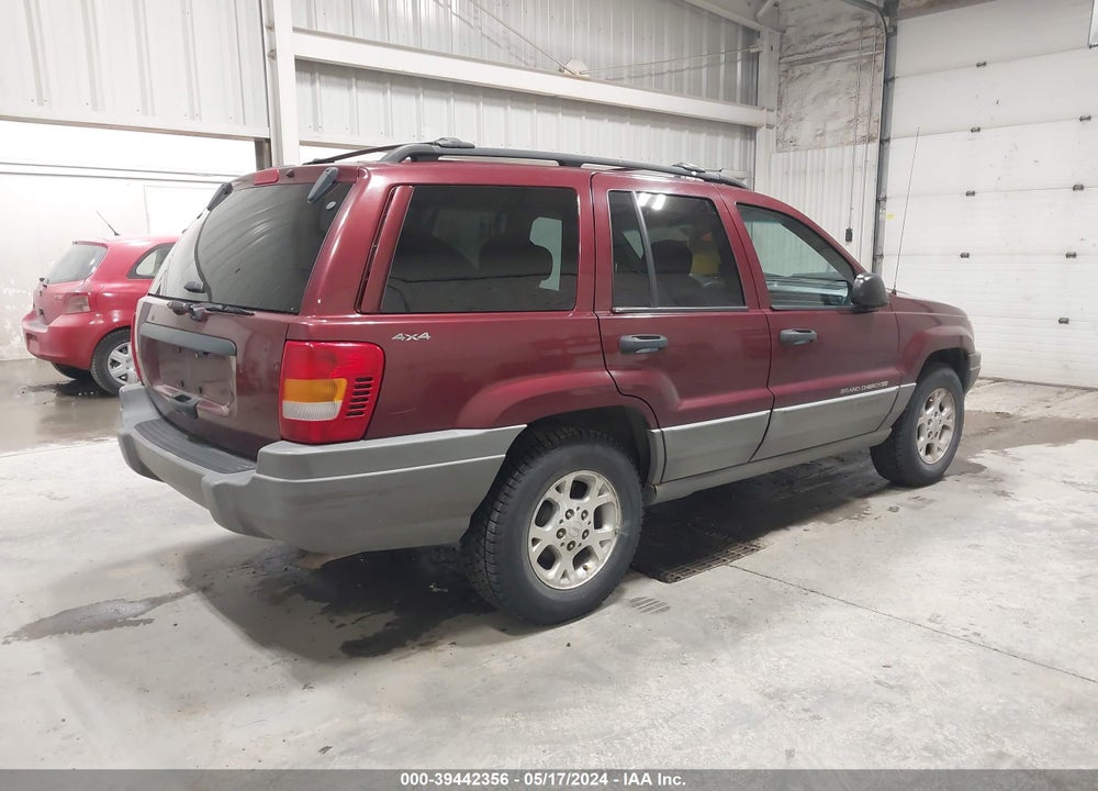 2000 JEEP GRAND CHEROKEE VIN: 1J4GW48S0YC134506