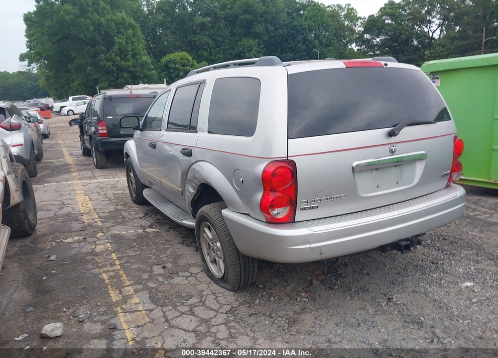 2006 DODGE DURANGO VIN: 1D4HD58266F123465