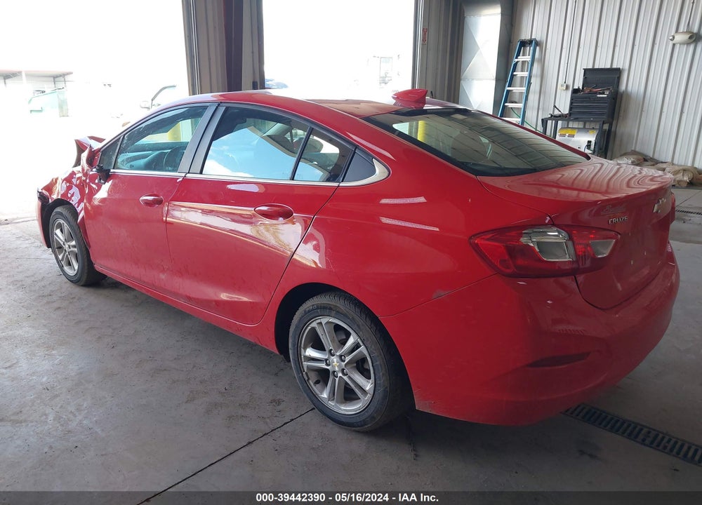 2017 CHEVROLET CRUZE LT AUTO VIN: 1G1BE5SM0H7111523