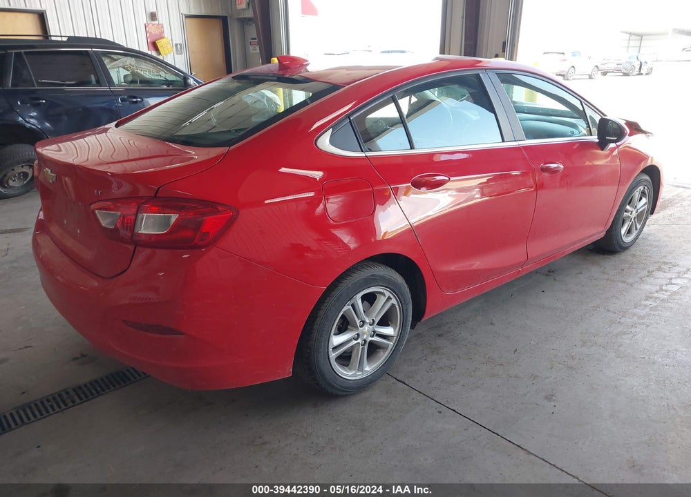 2017 CHEVROLET CRUZE LT AUTO VIN: 1G1BE5SM0H7111523