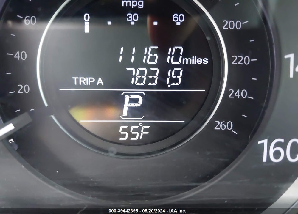 2015 HONDA ACCORD EX VIN: 1HGCR2F75FA089426