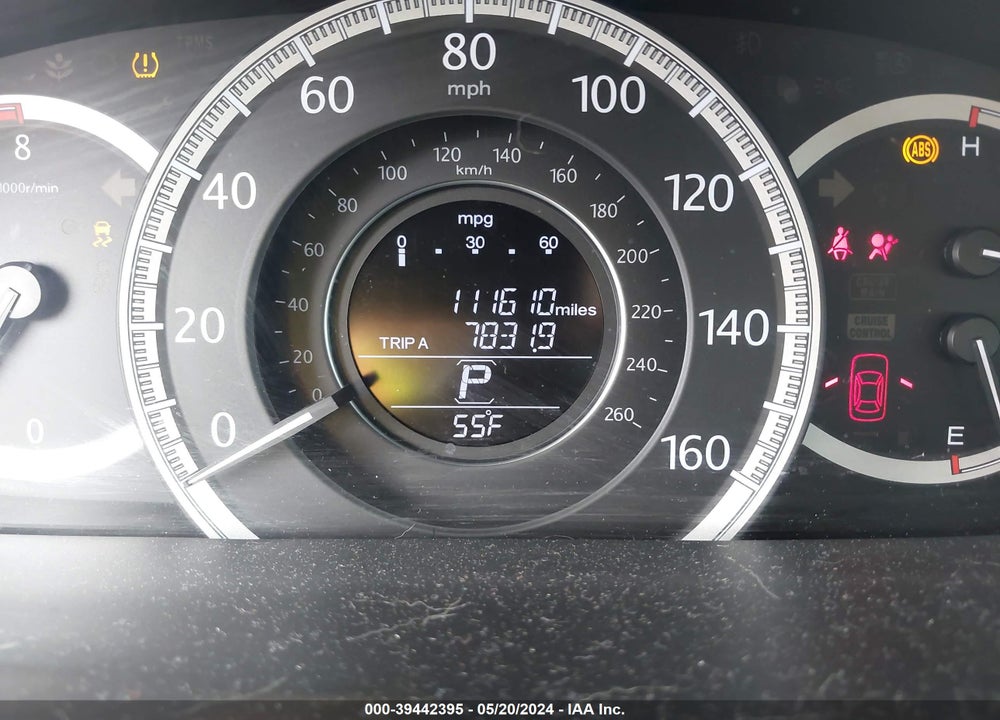 2015 HONDA ACCORD EX VIN: 1HGCR2F75FA089426