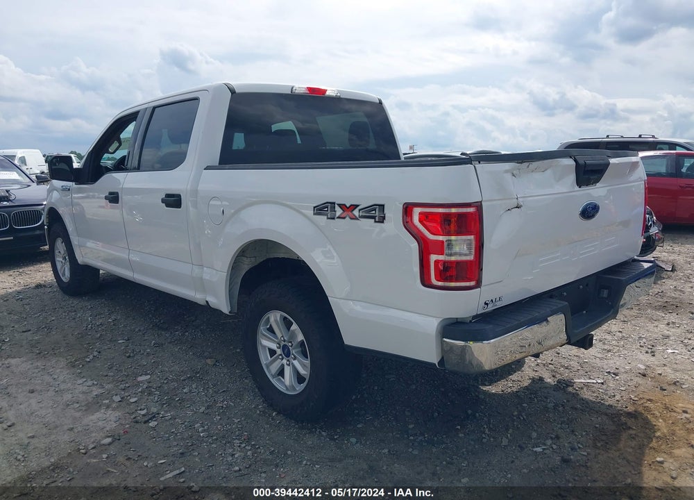 2020 FORD F-150 XLT VIN: 1FTEW1E55LKF44260