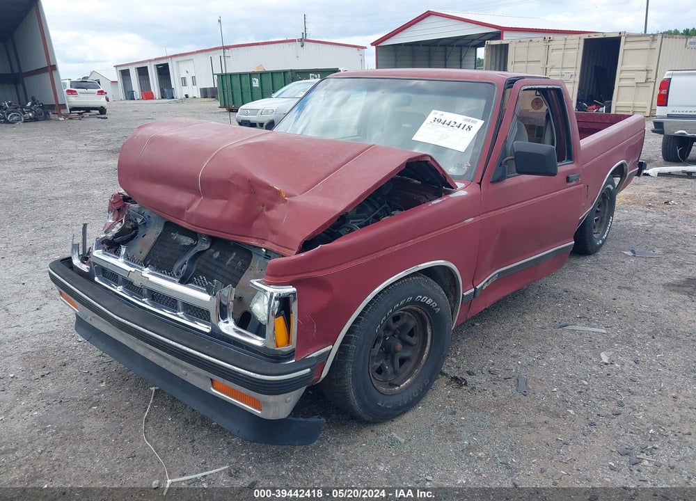 1993 CHEVROLET S TRUCK S10 VIN: 1GCCS14Z6P8166248
