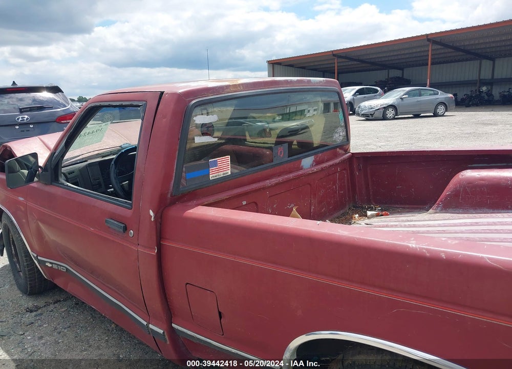 1993 CHEVROLET S TRUCK S10 VIN: 1GCCS14Z6P8166248