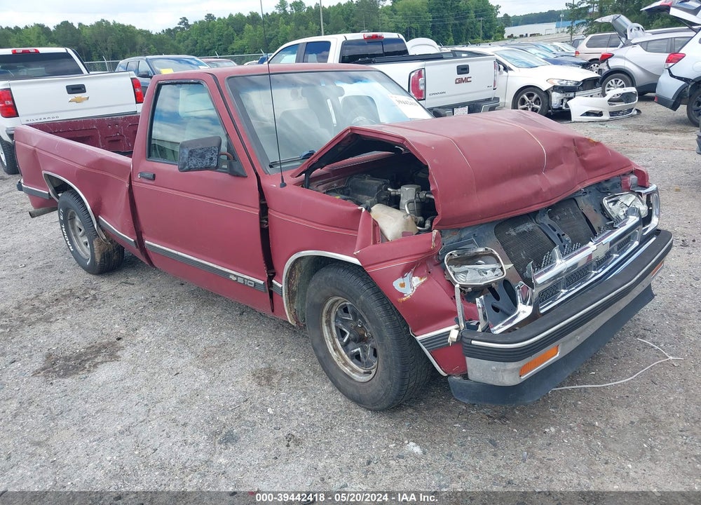 1993 CHEVROLET S TRUCK S10 VIN: 1GCCS14Z6P8166248