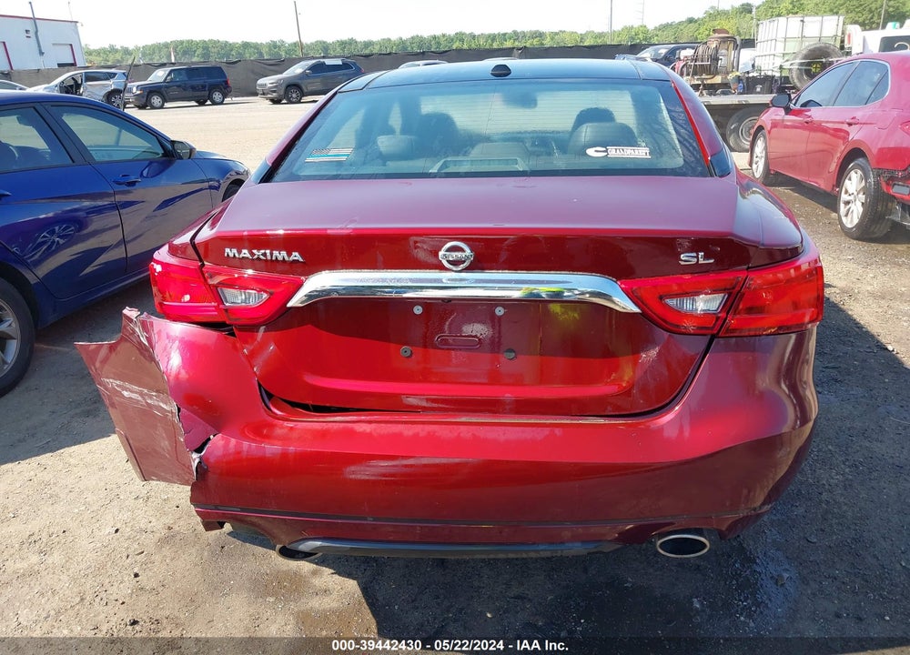 2018 NISSAN MAXIMA 3.5 SL VIN: 1N4AA6APXJC388781