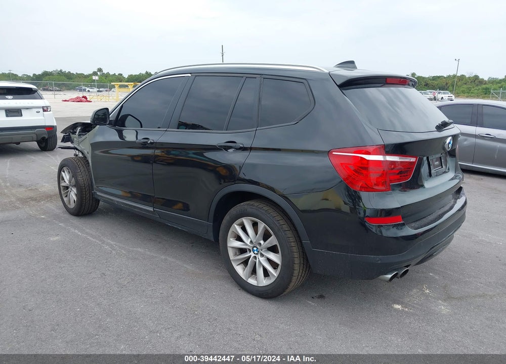 2016 BMW X3 XDRIVE28I VIN: 5UXWX9C59G0D89217