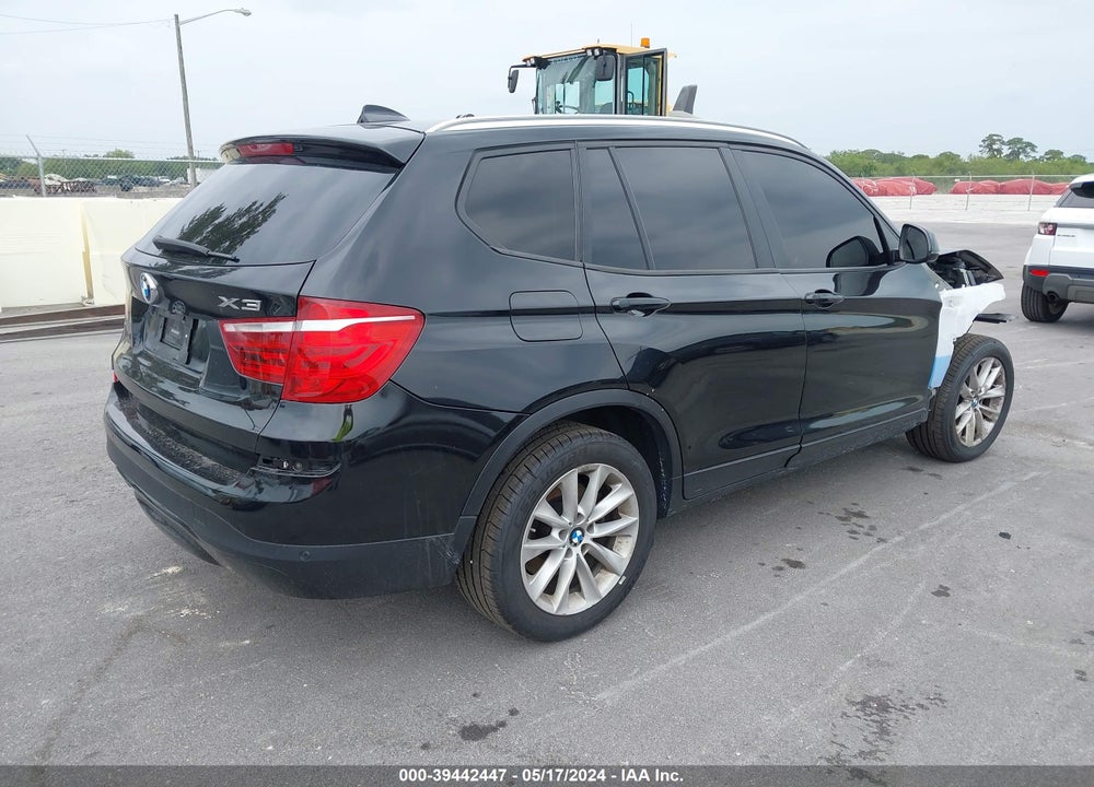 2016 BMW X3 XDRIVE28I VIN: 5UXWX9C59G0D89217