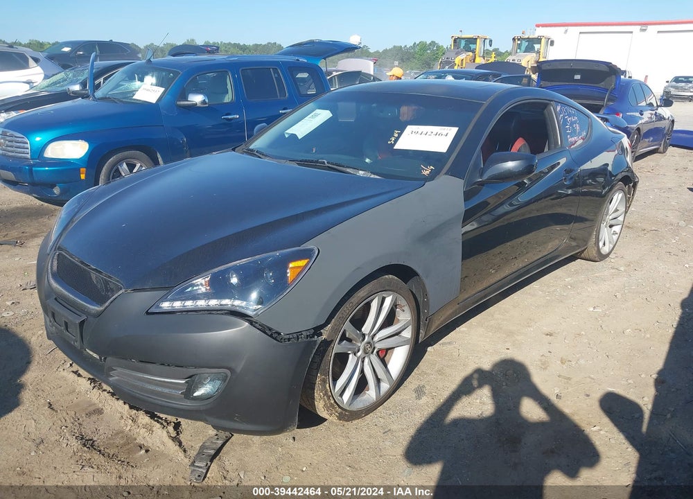 2010 HYUNDAI GENESIS 2.0T TRACK VIN: KMHHT6KD1AU013312
