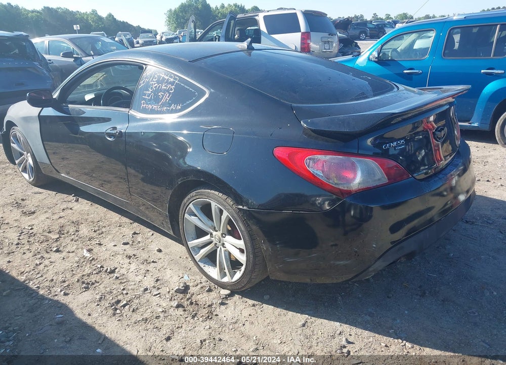 2010 HYUNDAI GENESIS 2.0T TRACK VIN: KMHHT6KD1AU013312