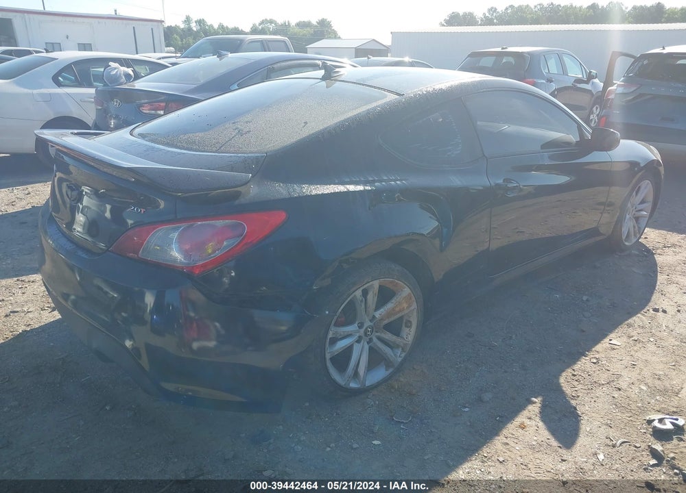 2010 HYUNDAI GENESIS 2.0T TRACK VIN: KMHHT6KD1AU013312