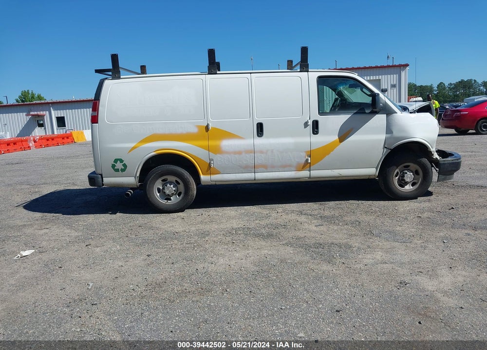 2018 CHEVROLET EXPRESS 2500 WORK VAN VIN: 1GCWGAFG2J1311845
